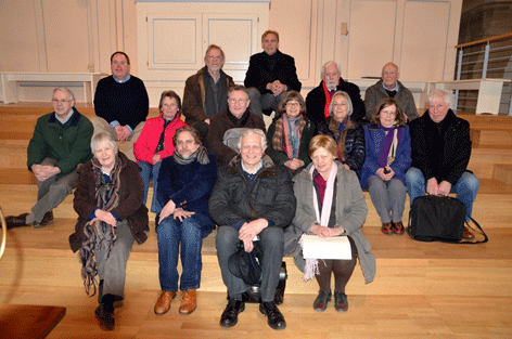 Reisegruppe mit Orgelfreunden aus der Region Oxford auf der Walcker-Orgel