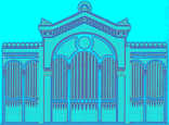 Orgelprospekt von 1854. Durch Anklicken gelangen Sie direkt zur Orgel Opus 126